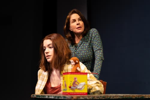 photo of Abigail Stewart & Stephanie Erb in "The Half-Light"